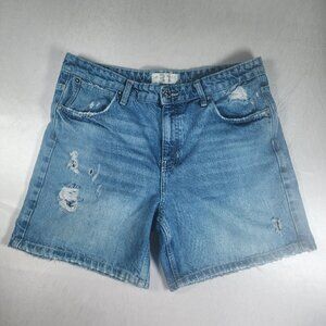Free People We The Free Thirty One Denim High Rise Shorts